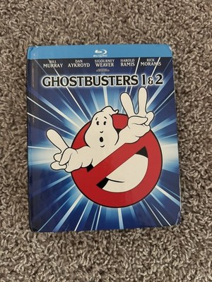 Ghostbusters 1 & 2 Blu Ray 2 Disc Special Book Edition (no Digital)