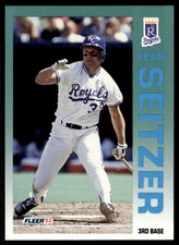 1992 FLEER KEVIN SEITZER #168 KANSAS CITY ROYALS 948