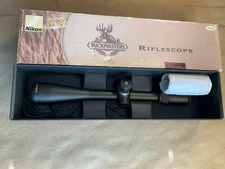 Nikon Buckmaster 6-18x40 AO Rifle Scope ~ Side Focus ~ Mildot reticle 
