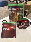 NBA 2K17: Legend Edition Gold (Microsoft Xbox One 2016) XB1 CIB! W/ Manual 🔥