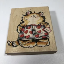 Penny Black-The Magaret Sherry Collection-How Do I Love Thee?Rubber Stamp 1303K