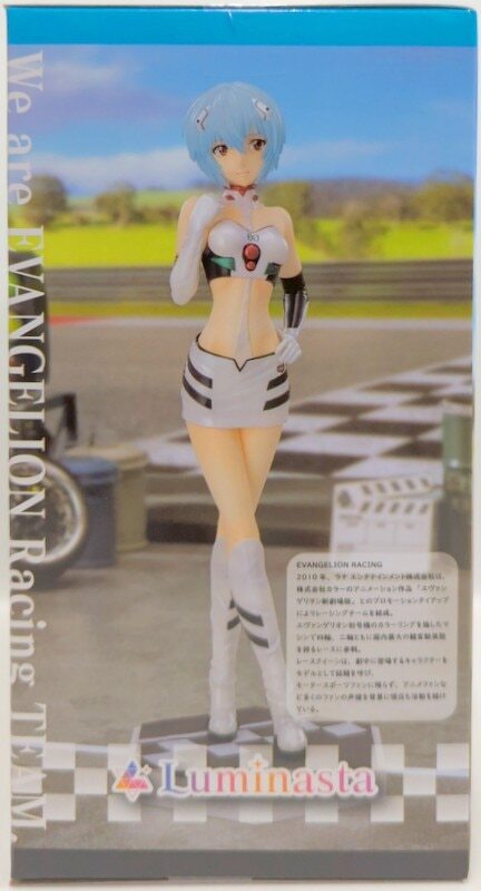 Luminasta Evangelion Racing Rei Ayanami PIT WALK Figure SEGA Luminasta Evangelion Racing Rei Ayanami PIT WALK Figure SEGA