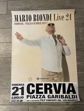 Poster 70x100cm Mario Biondi Live 24 21 Luglio Cervia