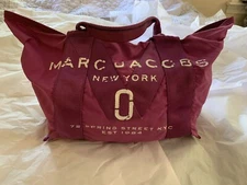 Purple Marc Jacobs Medium Nylon Satchel