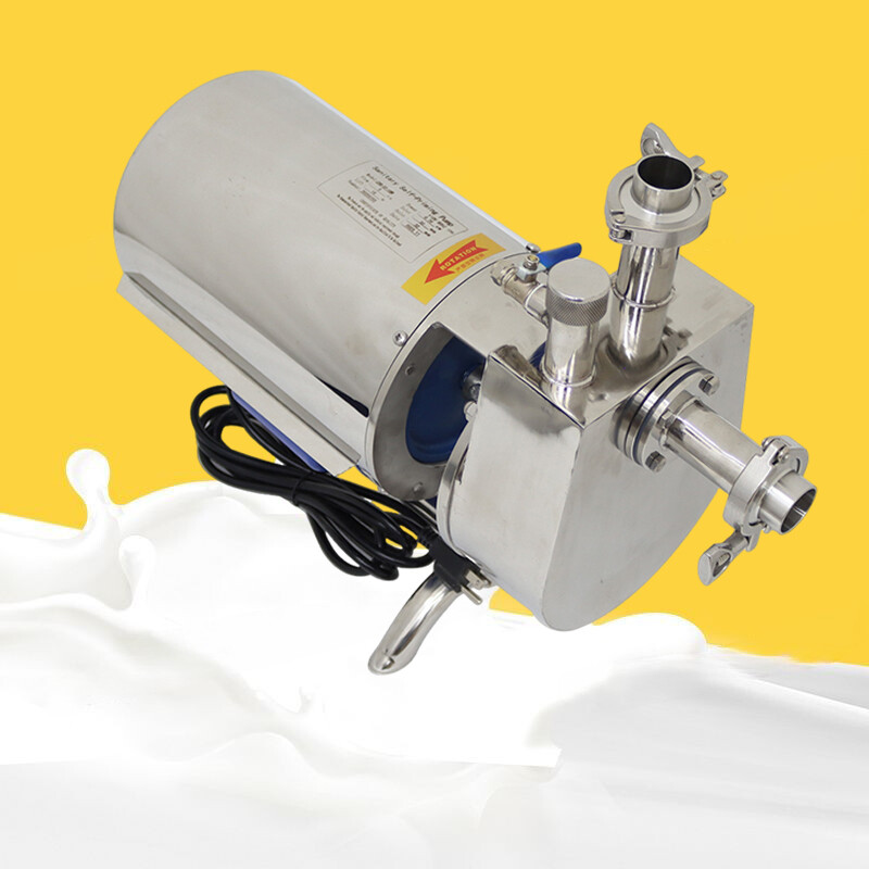 Self-Priming Pump Food Grade Sanitary Beverage Pump for Milk Wine Water 3t/h110V
