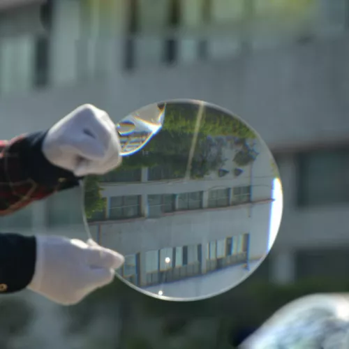 Lupa concentradora de lente Fresnel de plástico solar PMMA óptica de 200 mm de diámetro - Imagen 2 de 12