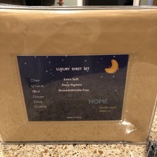 Twin Xl Size Sheet Set Breathable Cooling Sheets Hotel Luxury Bed Sheet Extra