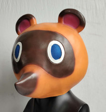 Animal Head Halloween Mask Latex Costume Full Headgear Cosplay Roleplay Props