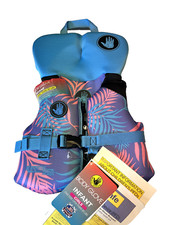 Body Glove Infant Girls PFD U.S. Coast Guard Approved One Size Less than 30 lbs