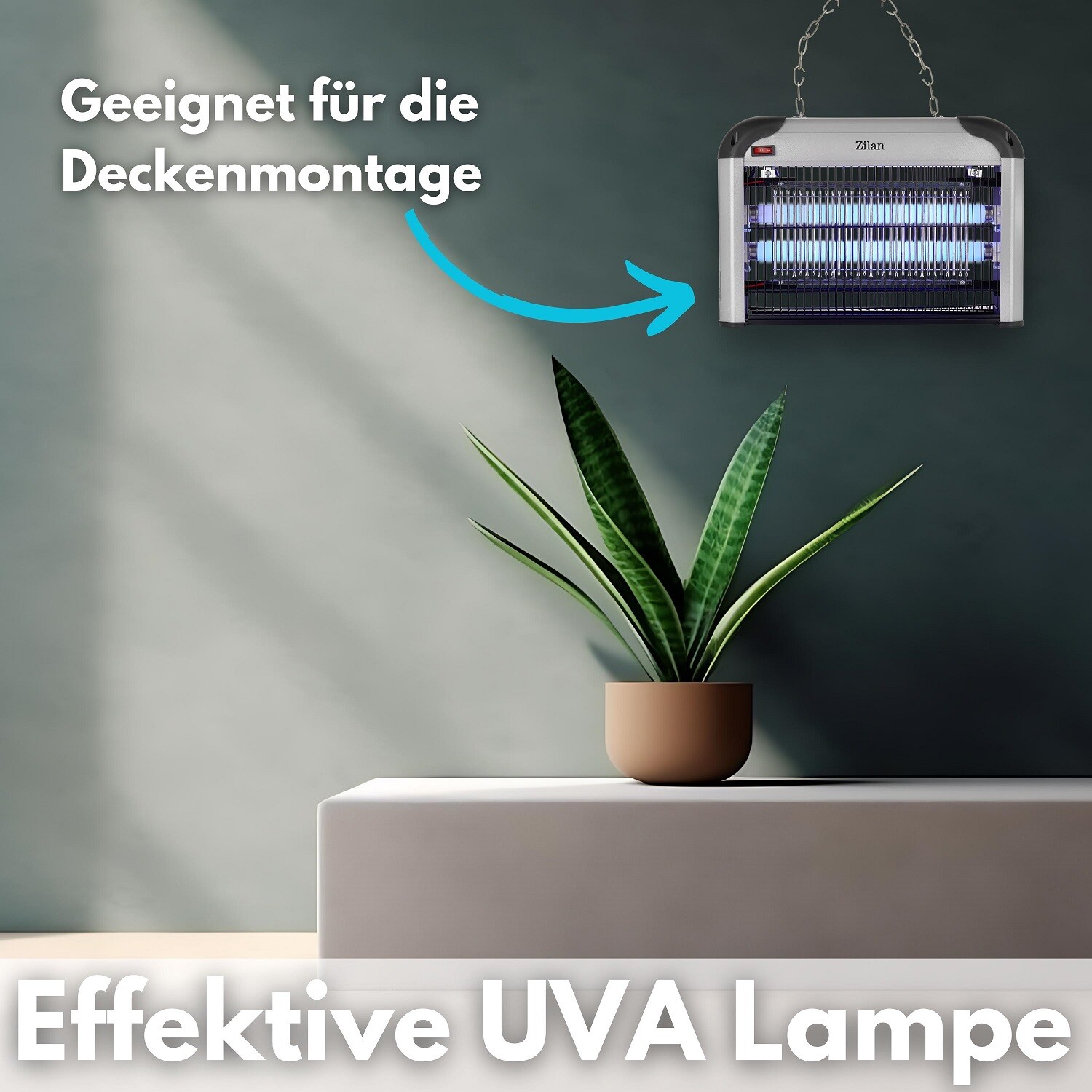 Elektrische Fliegenklatsche Extra Stark,2 In 1 Fliegenfänger 3000V - Foto 7