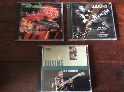 B.B. King [3 CD Alben] How Blue Can You Get? + He's Dynamite! +His Best Electric