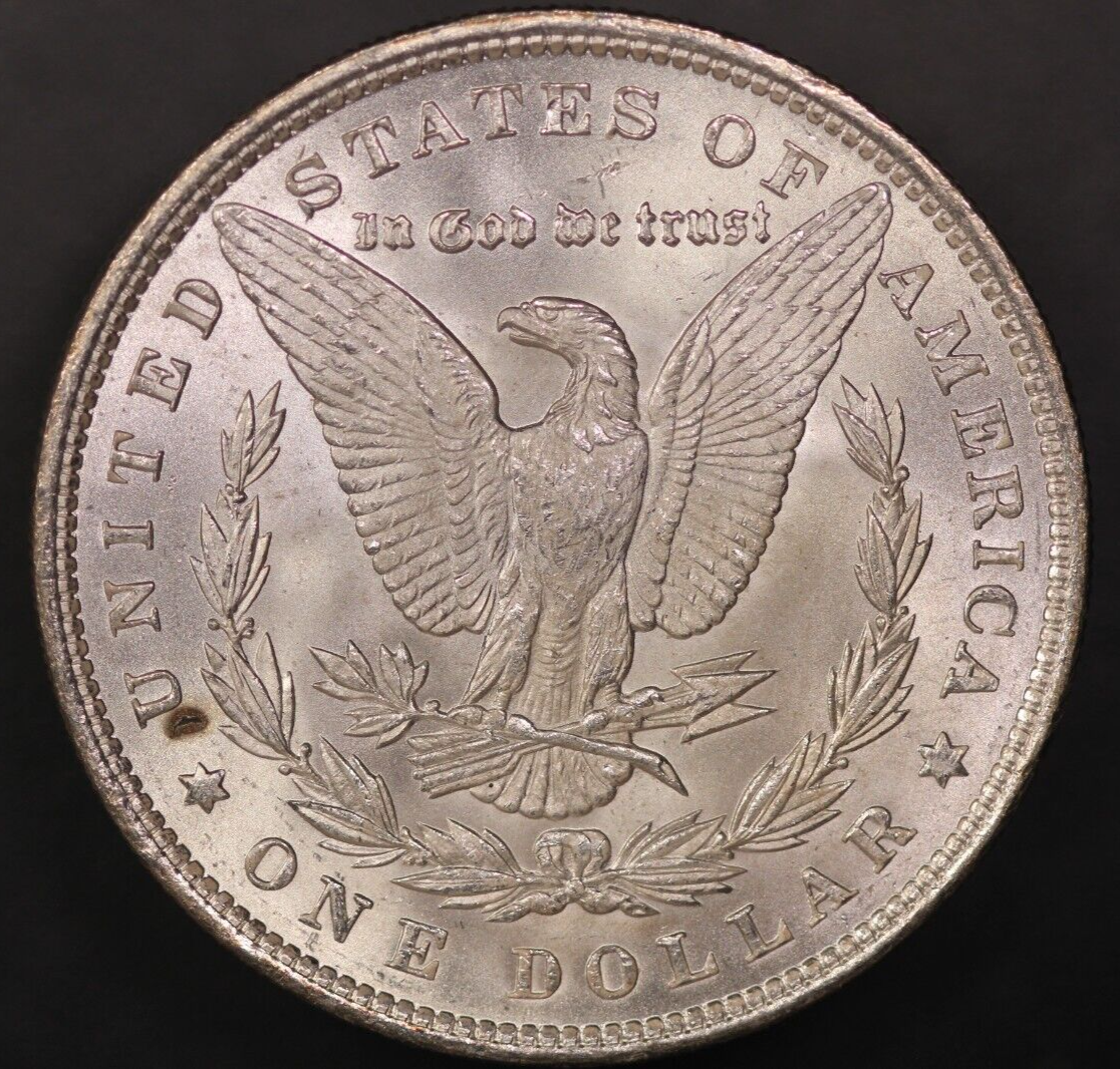Pièce Morgan Liberty 1888 - Laiton Plaqué Argent - Collection Antique Américaine - Non Circulée
