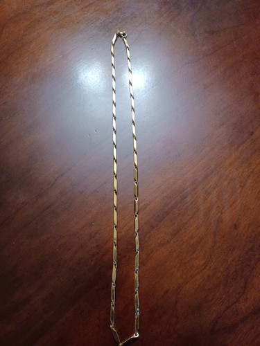 3mm Rhombus Bullet Chain 24" - Picture 2 of 3