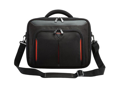 Targus Classic+ 15-16 Zoll Notebooktasche Schwarz-Rot Abnehmbarer Schultergurt