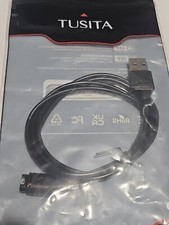 USB Plug Charging/Data Cable Compatible with Garmin Watch - 1M