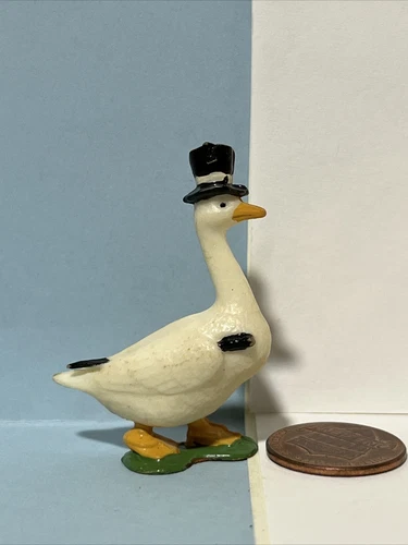 Marx Fairykins Goosey Gander mini plastic figure classic Nursery Rhyme character