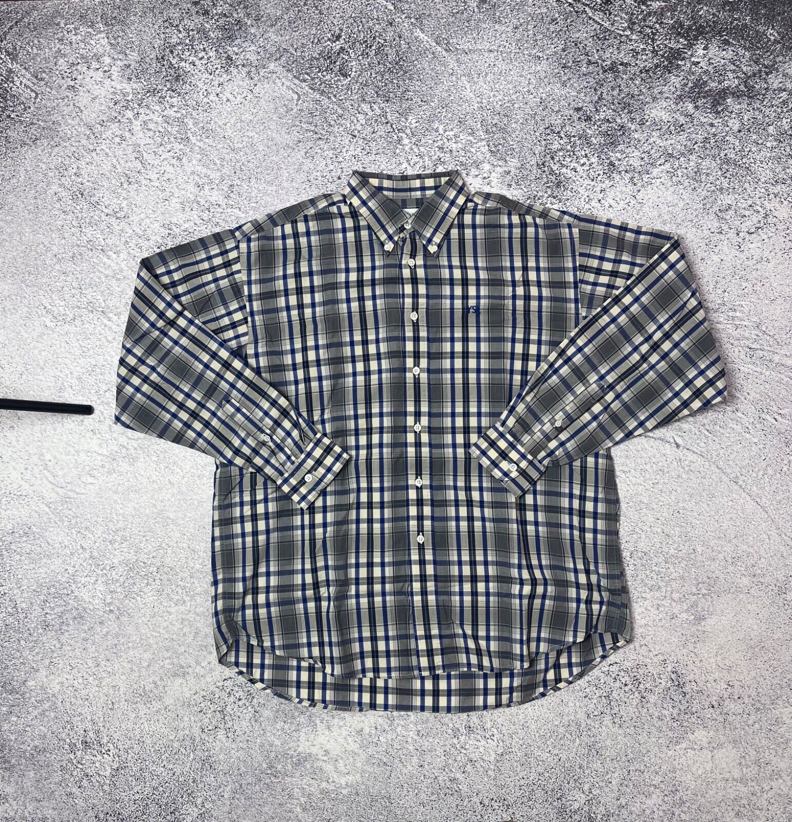 Vintage shirt Yves Saint Laurent men’s size L y2k luxury
