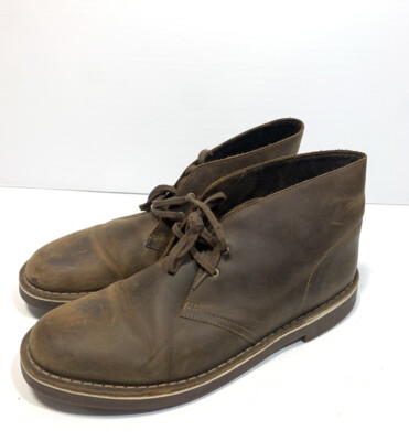 Clarks Leather Chukka Boots Men’s‎ Sz 12 Clarks Mens Collection Leather Desert Chukka Boot Shoes  main image 3