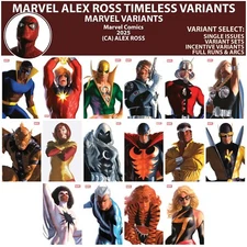 Marvel Alex Ross Timeless Variants (2025) Marvel Comics COVER SELECT