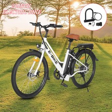 2024 E-Bike 26" Electric Bike for Adults 500W Motor City Bicycle -Commuter Ebike