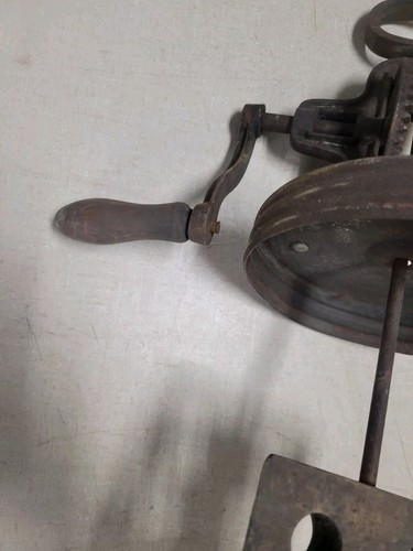 Vintage Butter Churn Lid & Paddle, Unbranded, Germany, 5.5" Long - Picture 4 of 7