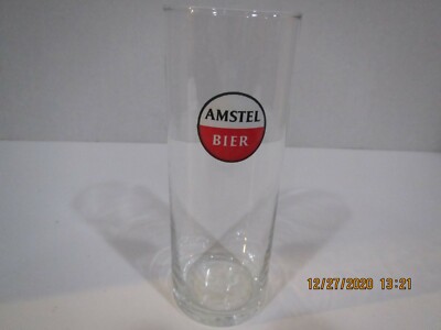 #16B AMSTEL Bier Beer Glass 6'' High From Holland (I will be listing up to 100)
