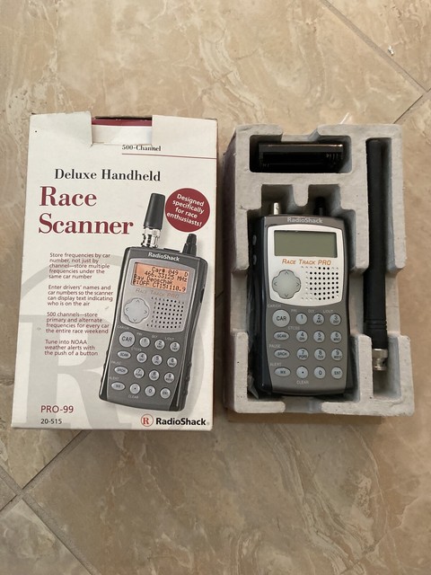 Radio Shack Pro-99 800 MHz VHF Race Scanner Handheld ...