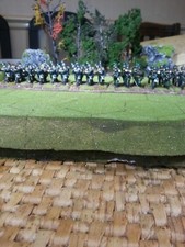 28mm napoleonic painted & based 95th Sharpes Rifles x 30.
