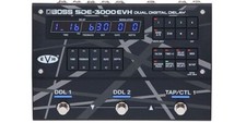 Boss SDE-3000EVH Dual Digital Delay Guitar Effect Pedal From Japan