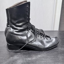 VTG Riedell Red Wing 220 Black Roller Skate Boots Size Mens 10.5- As Is see pics