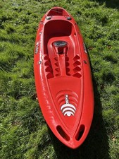 Tootega Pulse 95 single sit on top kayak with paddle, deluxe seat.