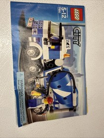 LEGO CITY: Cement Mixer (7990) Complete with minifigure, instructions