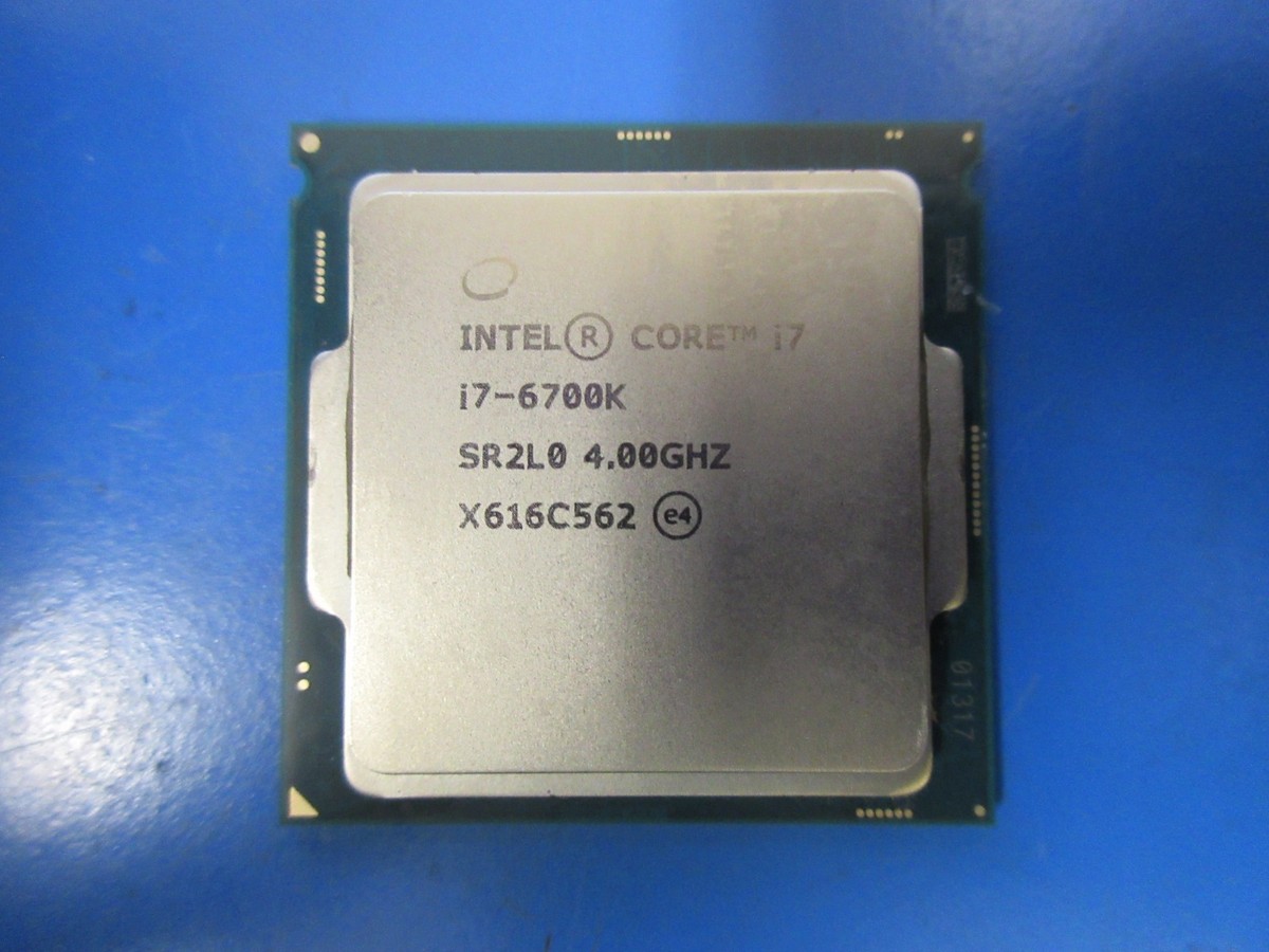 CPU Intel Core i7 6700K 4.0GHz 4コア8スレッド SkyLake PCパーツ
