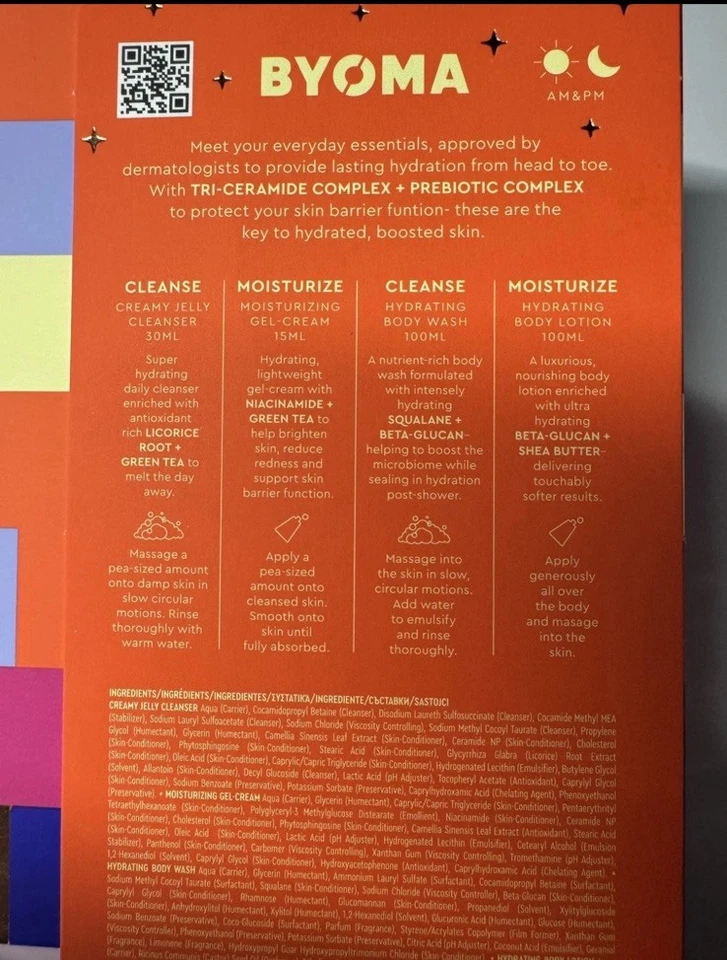 BYOMA Stellar Skin + Bodycare Ladies Skincare Christmas Gift Set 2025 - Image 3 of 3