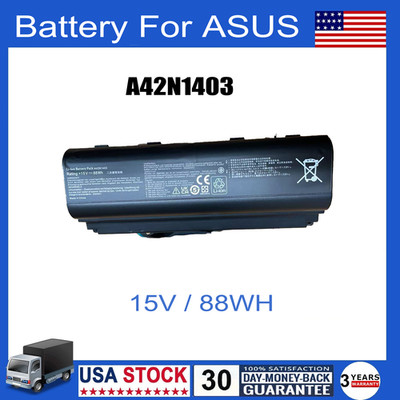 NEW A42N1403 G751 Battery for ASUS ROG G751J-BHI7T25 A42LM93 GFX71JY 4ICR19/66-2