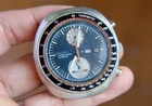 Vintage SEIKO UFO 6138-0011 Red Black Diver 44mm Chronograph Watch -RUNS 4REPAIR