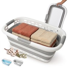 Homellence Corbeille à Linge Pliable 42L avec Trous de Ventilation 2026