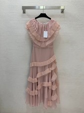 2026 spring hot sales runway show fashionable classy evening gown dress SMLXLXXL