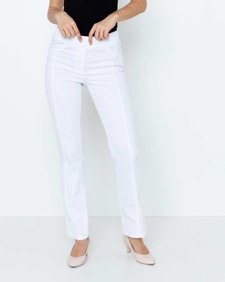Hose weiß 36 Damen Denim Schlupfhose UVP: 59,99  C118