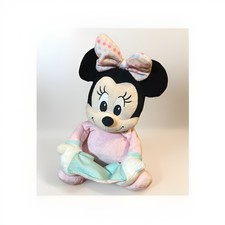 Disney Baby Minnie Mouse Peek-A-Boo Just Play Baby 12" Plush Tested And Working