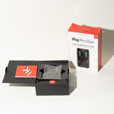 IK Multimedia iRig Pro Duo I/O 2-Channel Audio and MIDI Interface for iOS/MAC/PC