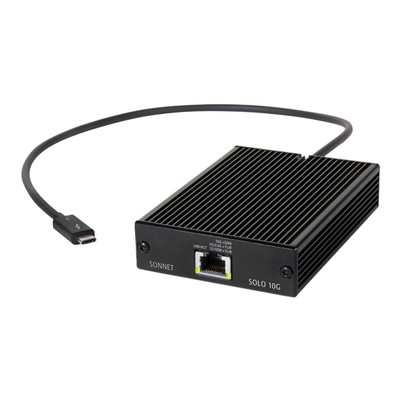 Sonnet Solo 10G Thunderbolt 3 to 10Gb Base-T Ethernet Adapter - Apple Adapter