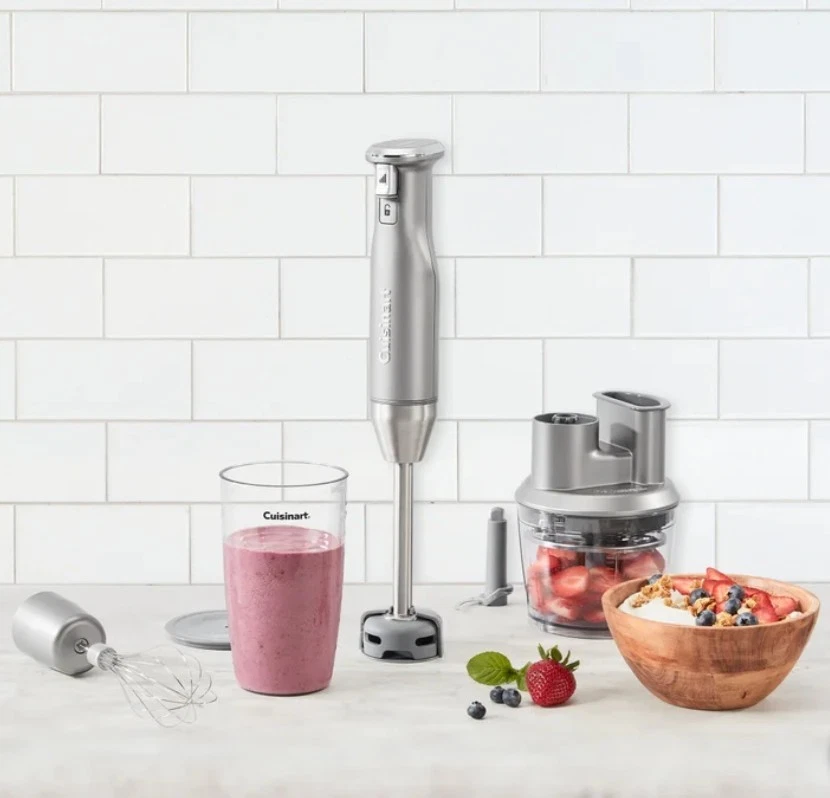 Cuisinart Power Blend Immersion Blender With Accessories HB-500PC - Silver
Opens in a new window or