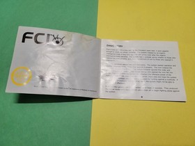 Nintendo NES Zanac Manual 