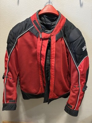 Tour Master Flex Motorcycle Jacket.Size Large. (44) with Removable Liners. Used