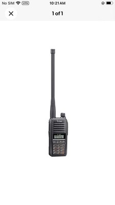 Icom A16 Air Band VHF COM Handheld Transceiver w/Bluetooth A16B UPC 731797039842