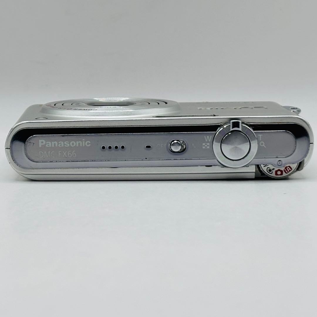 Panasonic LUMIX DMC-FX66 Silver Digital Camera 14.1MP 5x Zoom ISO