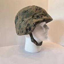 Gentex USMC Military PASGT  Ballistic Combat Helmet L-1 Size M/L