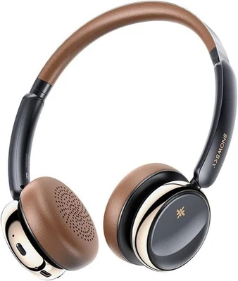 FiiO Anytime Active Noise Cancelling Bluetooth 5.4 Retro Headphones (Black)