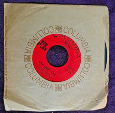 Bob Dylan ~ Lay Lady Lay / Peggy Day ~ 45 rpm 1969 Columbia 4-44926 EX